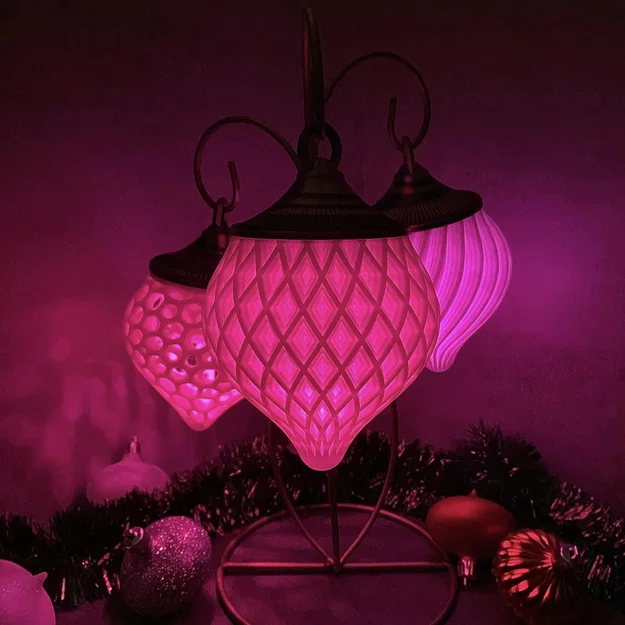 Bộ sưu tập vật trang trí đèn LED cho cây thông Noel độc đáo - Image 6