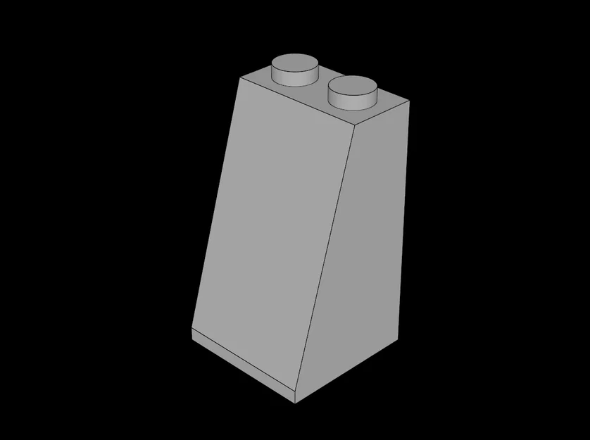 Gạch dốc (Slope Brick) 2x2x3 tương thích Lego 3D Printing - Image 1