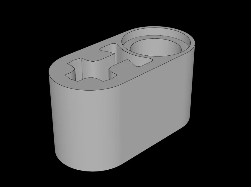 Mô hình Technic Beam 2 Liftarm tương thích Lego (File in 3D) - Image 1