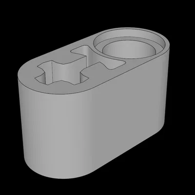 Mô hình Technic Beam 2 Liftarm tương thích Lego (File in 3D)