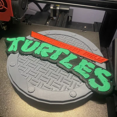 Nắp cống Teenage Mutant Ninja Turtles (TMNT) – Không cần AMS