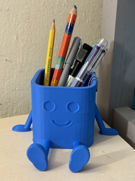 Cốc đựng bút 3D hình nhân vật dễ thương trang trí bàn học - Image 1