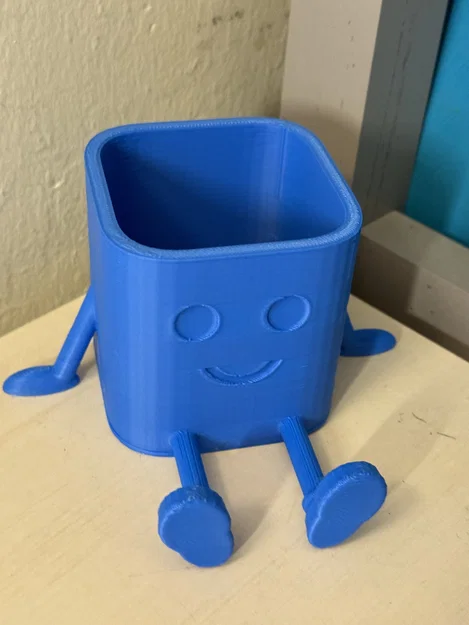 Cốc đựng bút 3D hình nhân vật dễ thương trang trí bàn học - Image 2