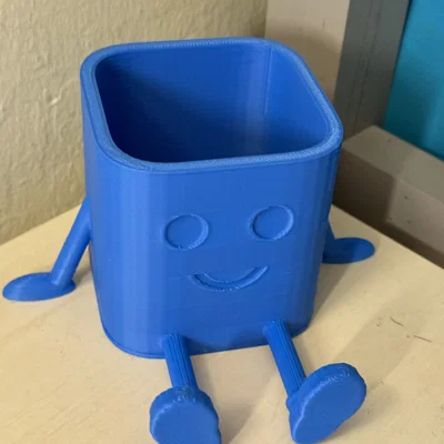 Cốc đựng bút 3D hình nhân vật dễ thương trang trí bàn học