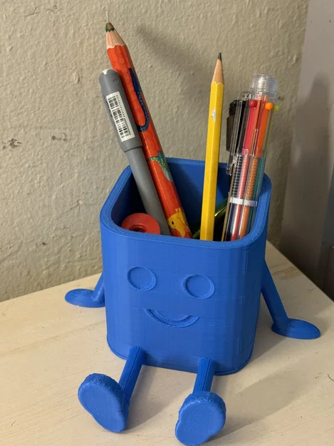 Cốc đựng bút 3D hình nhân vật dễ thương trang trí bàn học - Image 3