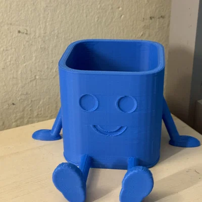 Cốc đựng bút 3D hình nhân vật dễ thương trang trí bàn học