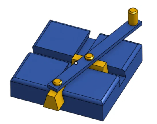 Mô hình Do Nothing Machine - Đồ chơi cơ khí trang trí bàn làm việc - Image 1