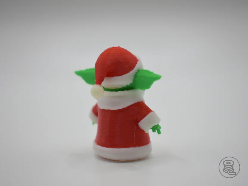 Mô hình Baby Yoda Santa in 3D - Image 4