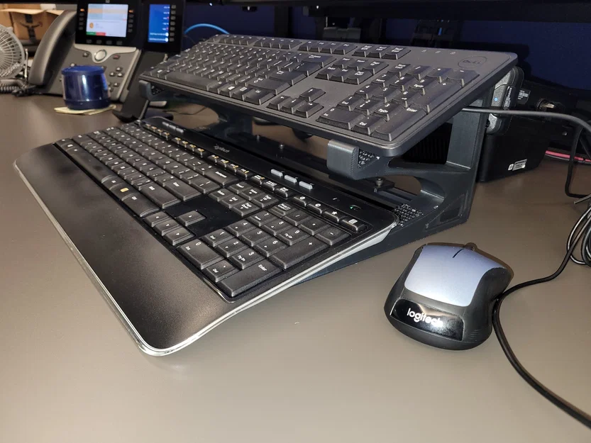 Giá đỡ bàn phím đôi (Double keyboard stand) - Image 1