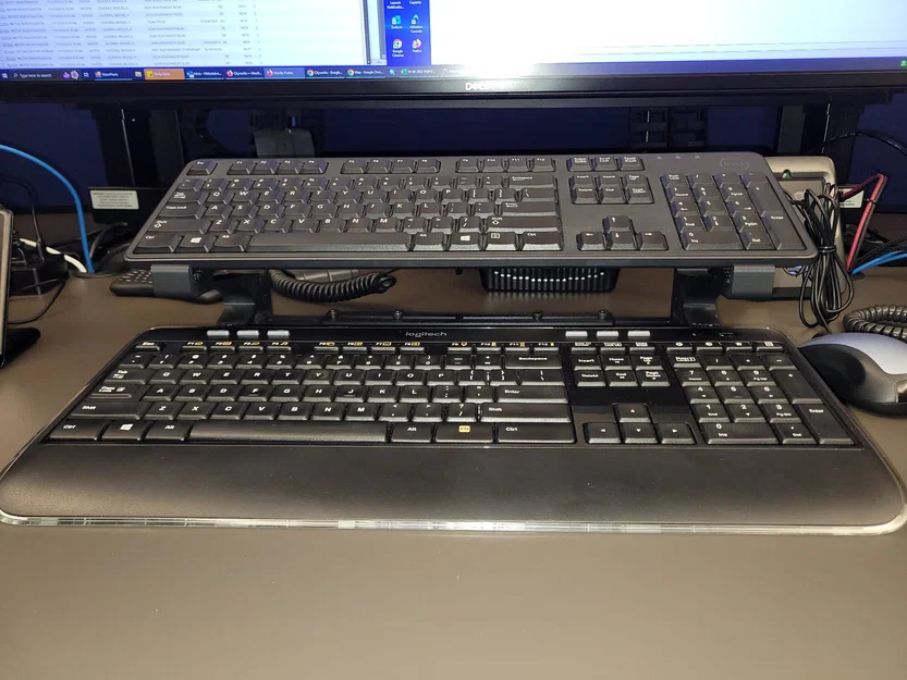 Giá đỡ bàn phím đôi (Double keyboard stand) - Image 2