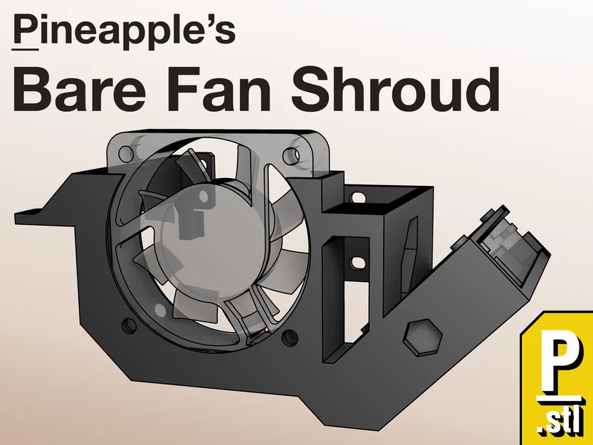 !DEPRECATED! Ốp gió quạt trần (Ender-3 V2 NEO) - Image 1