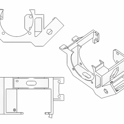 !DEPRECATED! Ốp gió quạt trần (Ender-3 V2 NEO)