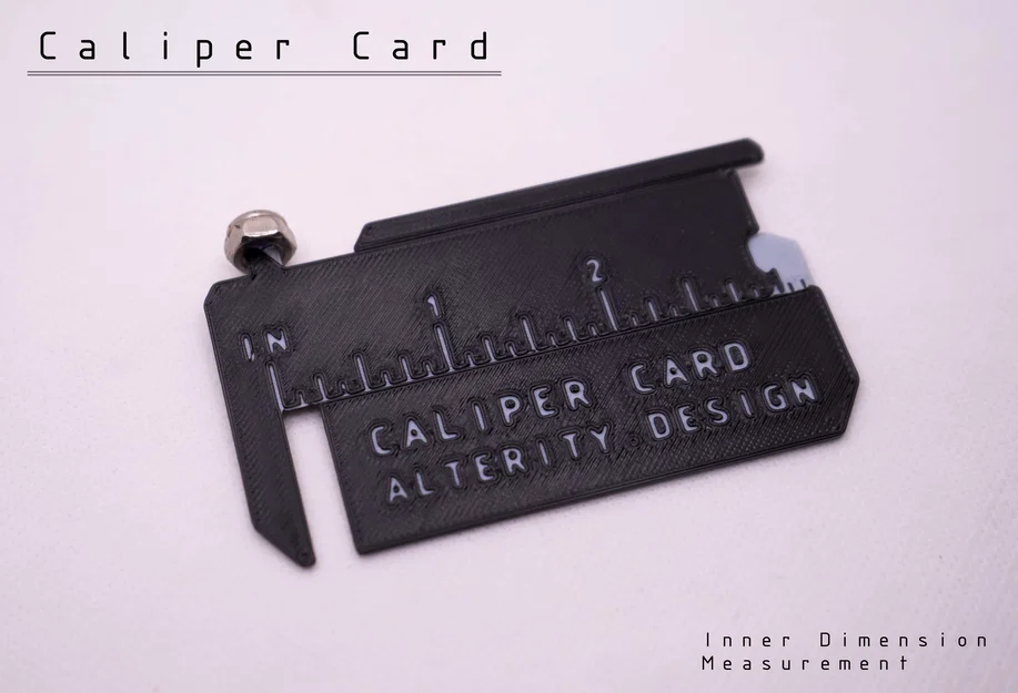 Caliper Card – Thước cặp dạng thẻ bỏ ví - Image 3