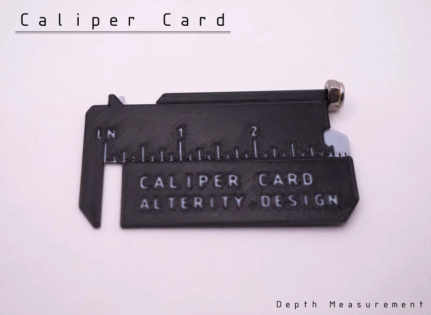 Caliper Card – Thước cặp dạng thẻ bỏ ví - Image 4
