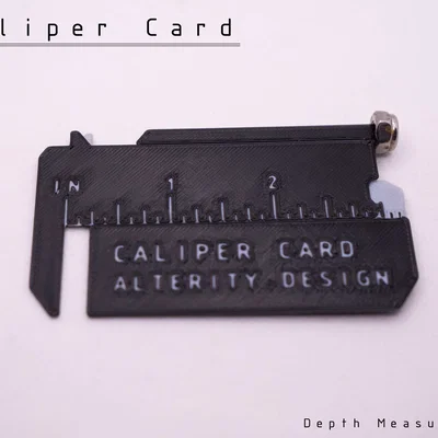 Caliper Card – Thước cặp dạng thẻ bỏ ví