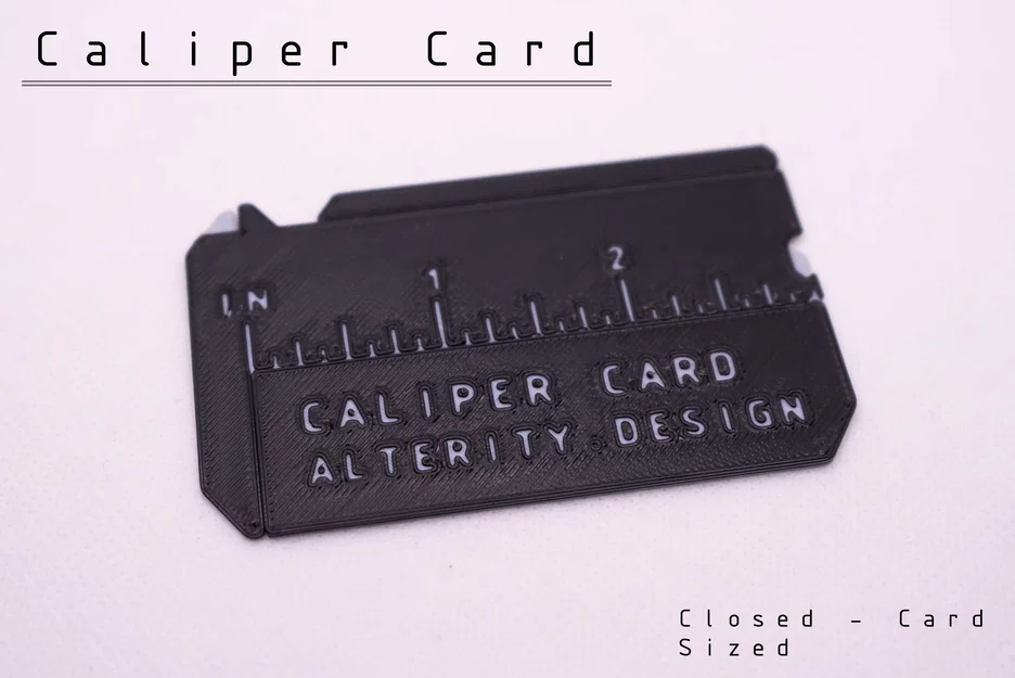 Caliper Card – Thước cặp dạng thẻ bỏ ví - Image 5
