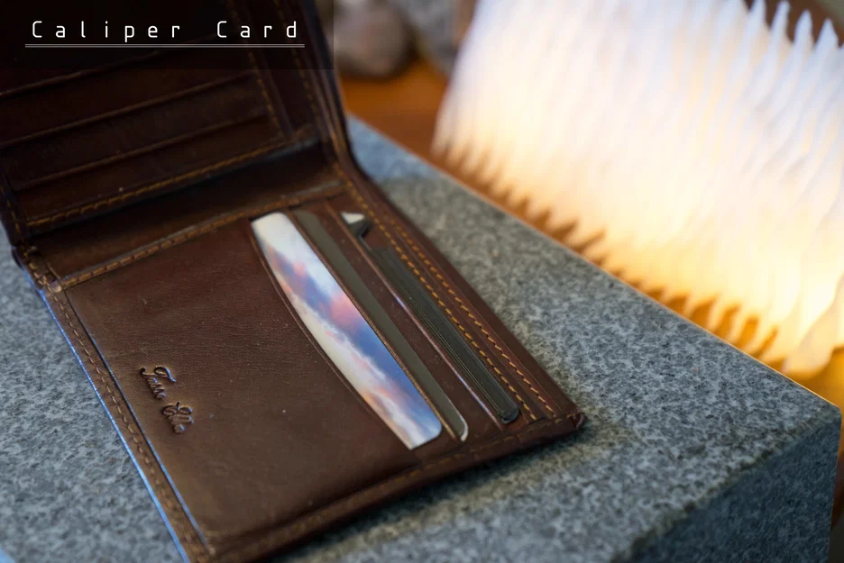 Caliper Card – Thước cặp dạng thẻ bỏ ví - Image 6