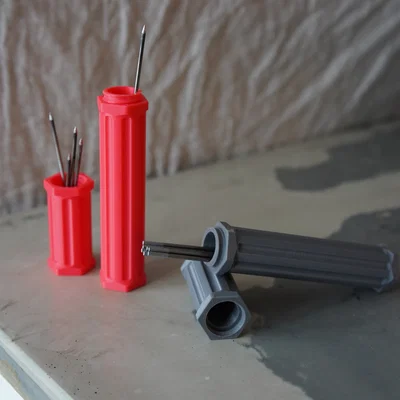 Hộp đựng TIG Tungsten Electrode (nắp vặn ren) gọn gàng