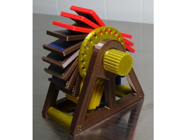 Giá đựng thẻ SD xoay kiểu Rolodex (SD Card Holder Rolodex-style) - Image 4