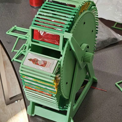 Bánh xe đựng gói sốt (Sauce Packet Wheel)