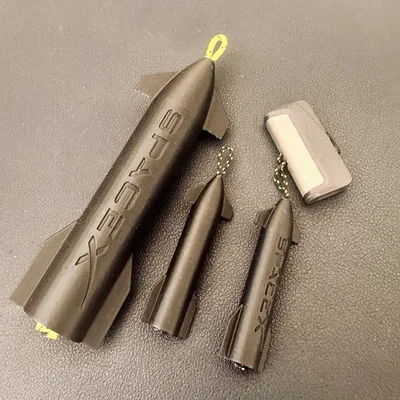 Móc khóa SpaceX Starship