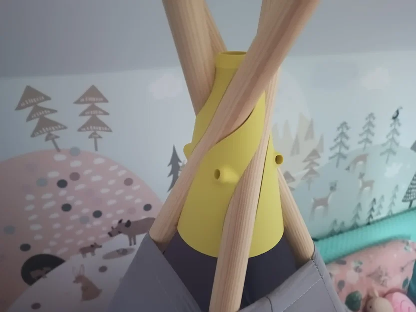 Cụm trung tâm lều Teepee (Teepee centre piece) - Image 3