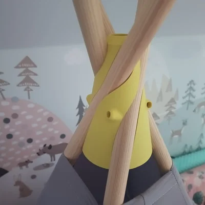 Cụm trung tâm lều Teepee (Teepee centre piece)