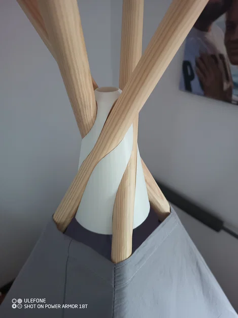 Cụm trung tâm lều Teepee (Teepee centre piece) - Image 5