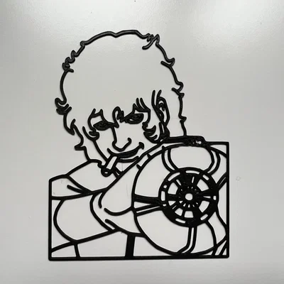 Cobra - Tên Cướp Không Gian Wall Art #2