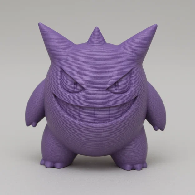 Mô hình tượng 3D Pokemon Gengar dễ thương để trang trí - Image 1