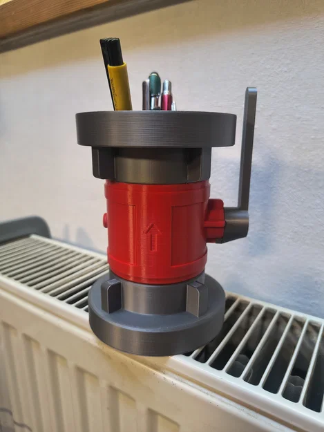 Ống đựng bút chì dạng nắp khóa vòi chữa cháy - Image 2