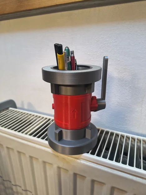 Ống đựng bút chì dạng nắp khóa vòi chữa cháy - Image 3