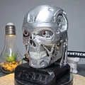 Mô hình đầu lâu T-800 Endoskeleton in 3D độc đáo kèm đèn LED - Thumbnail 6
