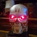 Mô hình đầu lâu T-800 Endoskeleton in 3D độc đáo kèm đèn LED - Thumbnail 8