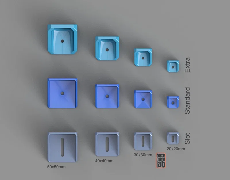 Bracket Có Hỗ Trợ - Profile 2020/3030/4040/5050 V/T-Slot - Image 2