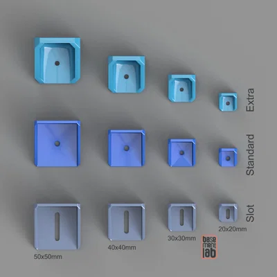 Bracket Có Hỗ Trợ - Profile 2020/3030/4040/5050 V/T-Slot
