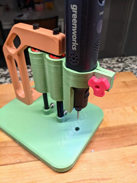 🜟 Bàn khoan đứng cho Dremel (dremel drill press) - Image 2