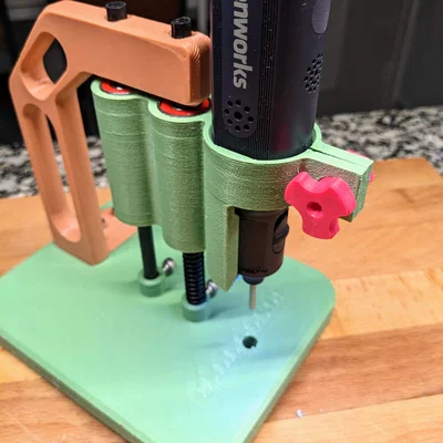 🜟 Bàn khoan đứng cho Dremel (dremel drill press)
