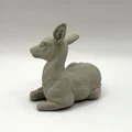 Mô hình tượng chú hươu nằm nghỉ tinh tế - File in 3D decor đẹp mắt - Thumbnail 2