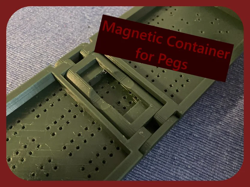 Bàn Chơi Cribbage Gấp Gọn (Compact Folding Cribbage Board) - Image 3