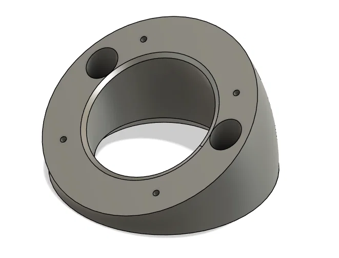 Đế gắn camera nghiêng 30 độ cho UniFi G5 Turret (3D Print) - Image 2