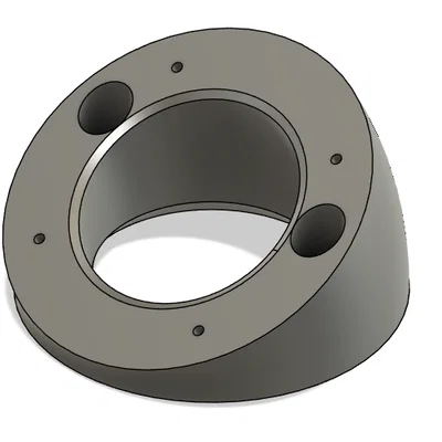 Đế gắn camera nghiêng 30 độ cho UniFi G5 Turret (3D Print)