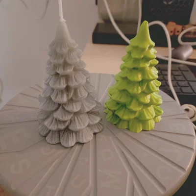 Mô hình cây thông Noel (Christmas tree) độc đáo in 3D