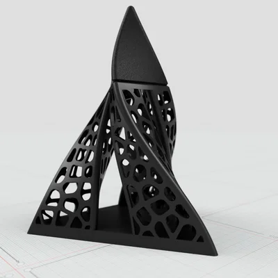 Cúp AN01 cho Giải thưởng 3D Printing Industry Awards