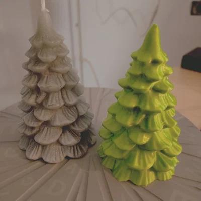 Mô hình cây thông Noel (Christmas tree) độc đáo in 3D