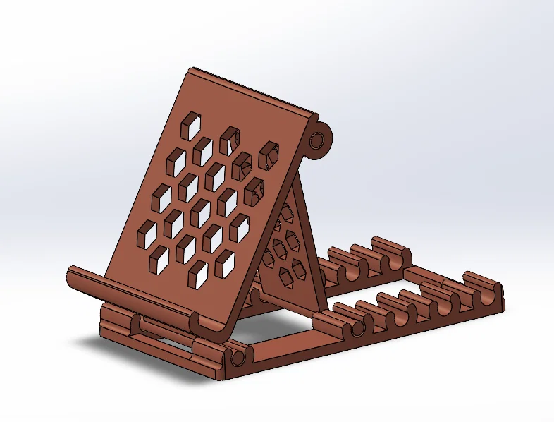 Giá đỡ điện thoại in 3D thông minh có thể điều chỉnh góc nhìn - Image 1