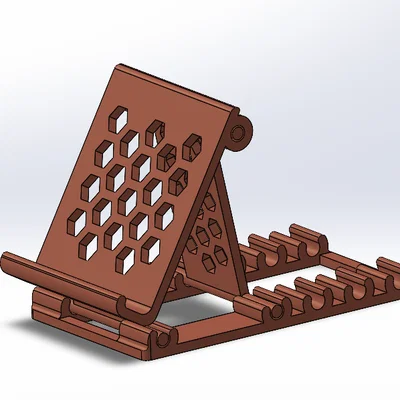 Giá đỡ điện thoại in 3D thông minh có thể điều chỉnh góc nhìn