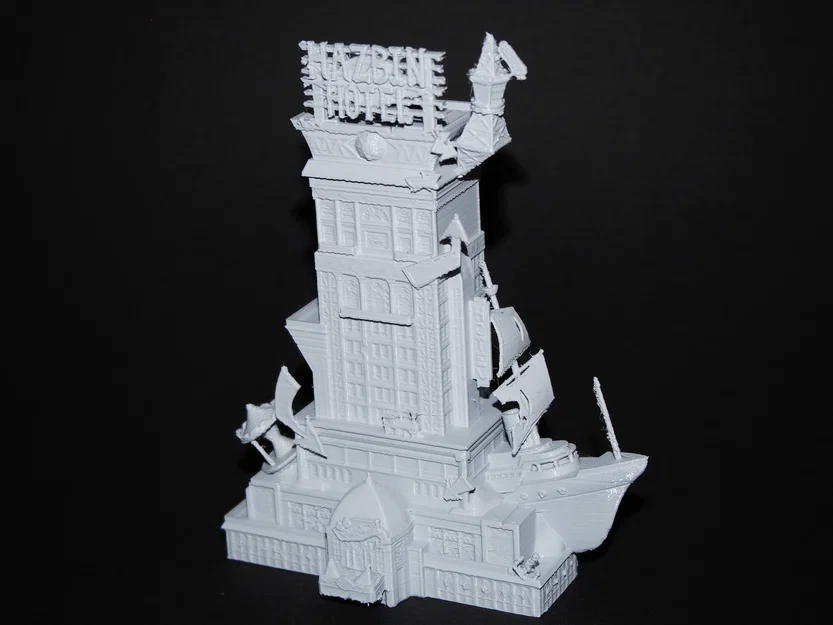 Hazbin Hotel (Season 1) – Mô hình tòa khách sạn - Image 1