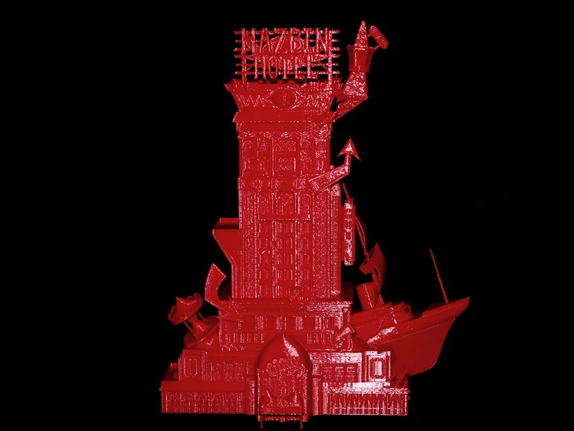 Hazbin Hotel (Season 1) – Mô hình tòa khách sạn - Image 6