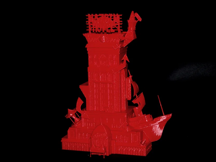 Hazbin Hotel (Season 1) – Mô hình tòa khách sạn - Image 7